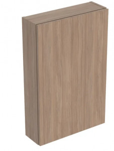 GEBERIT GEBERIT 502.318.JH.1 Górna szafka iCon prostokątna z jednymi drzwiami 45 cm x 70 cm x 15 cm Dąb Melamina struktura drewna