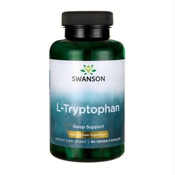 SWANSON Health L-tryptofan Ajipure Tryptopure L-tryptophan 500mg 90 Kapsułek