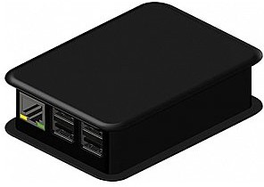 TEKO OBUDOWA RASPBERRY PI 3 CASE - CZARNA TKBERRY3B