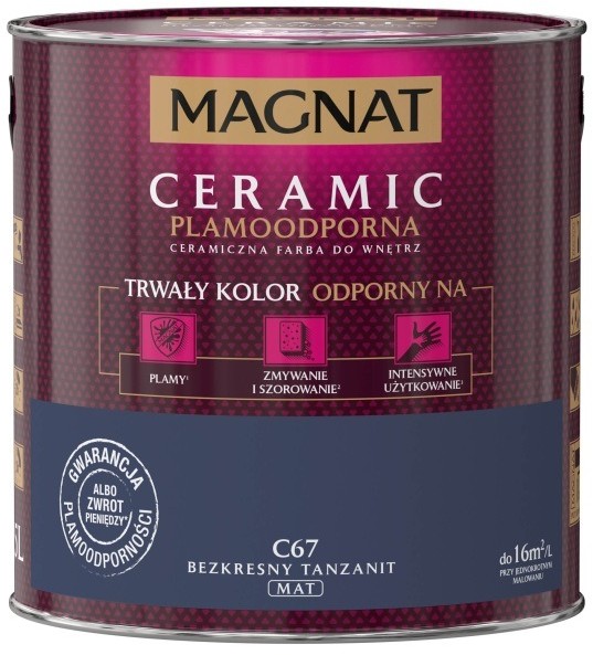 Magnat Farba wewnętrzna CERAMIC 2.5 l Bezkresny tanzanit