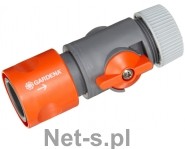 GARDENA szybkozłącze z zaworem regulacyjnym 13mm 2942 (02942-20)