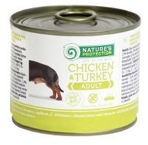 Natures PROTECTION PROTECTION Adult Z Kurczakiem I Indykiem 200 g
