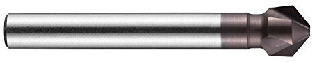 Dormer Dormer G1716.3 pogłębiacz, trzpień prosty, powłoka AlTiCN, stal szybkotnąca, długość całkowita 44 mm, długość fletu 4,5 mm, średnica trzpienia 5 mm G1716.3