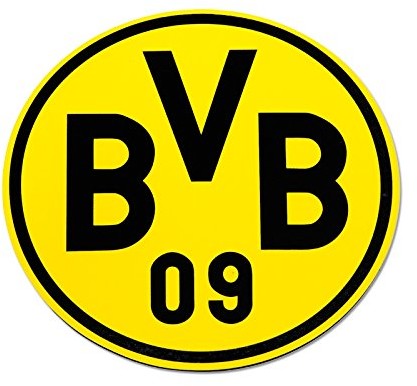 Borussia Dortmund BVB podkładka pod mysz (okrągły) one size 09404100