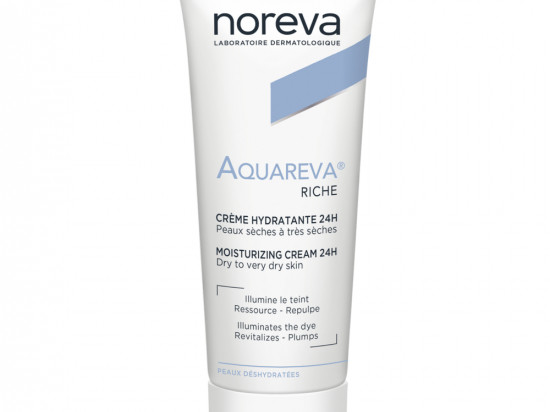 Noreva Laboratories AQUAREVA krem nawilżający i odżywiający działający przez 24 godz., 40 ml
