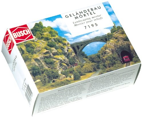 Busch 7195  trudnym terenie budynku do zaprawy murarskiej, brązowy