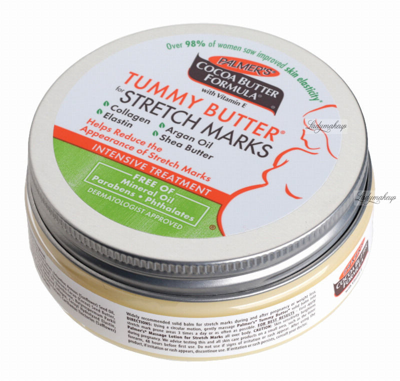 Palmer''s PALMER''S - COCOA BUTTER FORMULA - TUMMY BUTTER - Masło przeciw rozstępom w czasie ciąży - 125 g