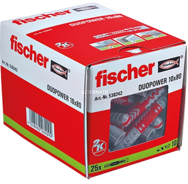 Fischer DUOPOWER 10x80, Dowel