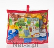 Diplo Klocki Zoo w torbie