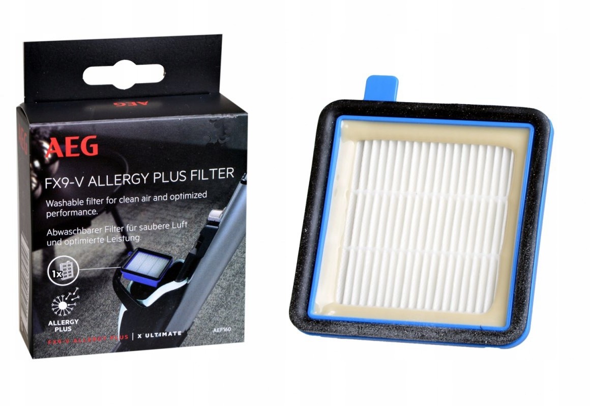 Filtr AEF160 Allergy Plus do odkurzaczy Pure F9