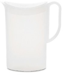 Unbekannt Dzbanek do soku 1,5 L, z pokrywką, przezroczysty 104550053100