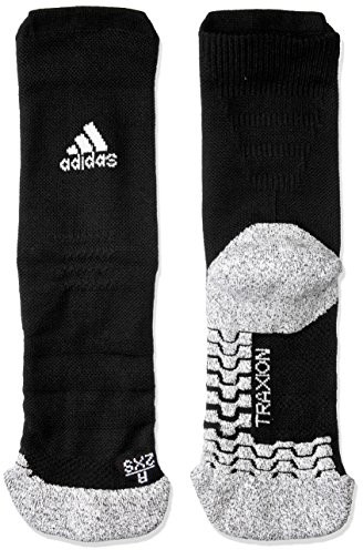 Adidas skarpety sportowe traxion Lightweight cushioning Crew - 31-33 czarny/biały CV7576