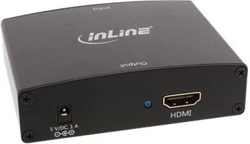 InLine Adapter AV VGA and Audio to HDMI Converter Input VGA and RCA Audio