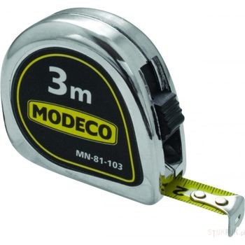 Zdjęcia - Poziomica / kątomierz MODECO MIARA ZWIJANA 3m/16mm PRO-CHROM I CLASS MN-81-203 