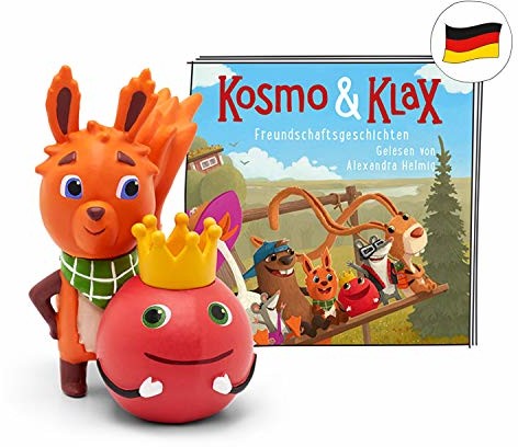 tonies Tonies 10000175 Kosmo i Klax  Freundschaftsgeschichten, figurka do słuchania, wielokolorowa (produkt może nie być dostępny w języku polskim) 10000175