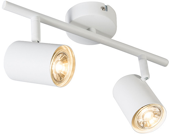 QAZQA Nowoczesna biała plamka z regulacją źródła światła WiFi GU10 - Jeana 2