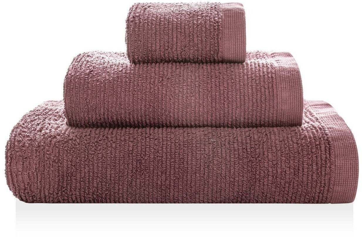 Sorema Ręcznik bawełniany Ribbon Marsala