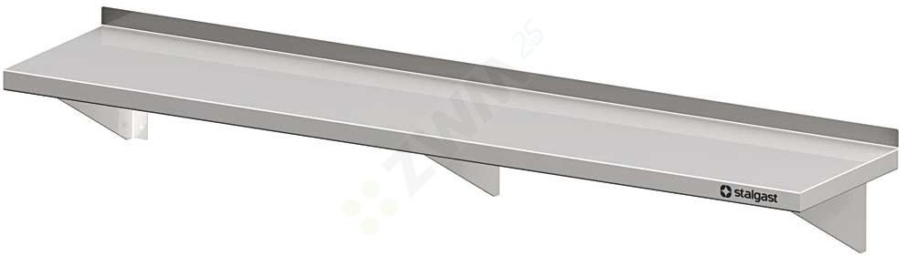 Stalgast półka wisząca na konsolach 1600x400x170 mm 981744160