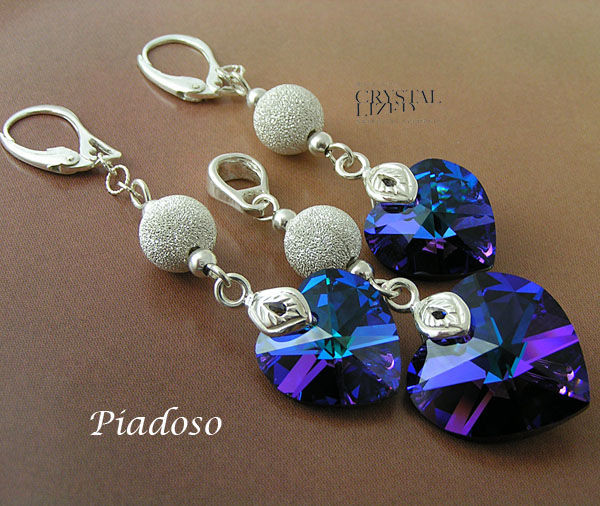 Arande SWAROVSKI ozdobny komplet KOLORY SREBRO 1912243874