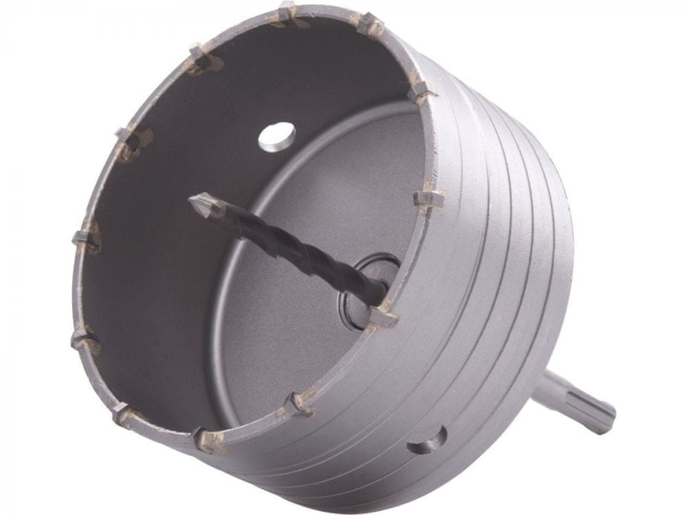 EXTOL Premium Wiertło koronowe SDS PLUS średnica 125mm długość trzonka 100mm M22