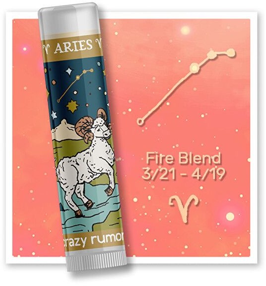Lip Balm Crazy Rumors Zodiac Aries 4,4 ml