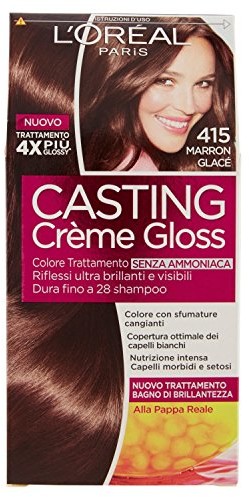 Loreal Barwniki do włosów kremowy Gloss bez amoniaku n415 marona Glace ' A2916354