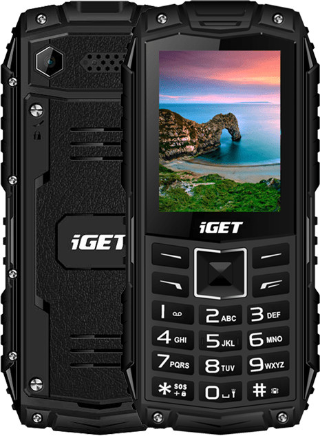 iGET Defender D10 Dual Sim Czarny