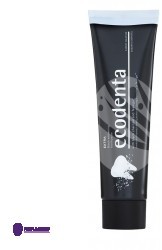 EcoDenta EcoDenta U) czarna wybielejąca pasta z węglem drzewnym do zębów 100ml