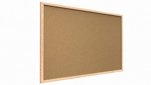 Allboards Tablica korkowa (rama drewniana) 80x60 cm TK86D