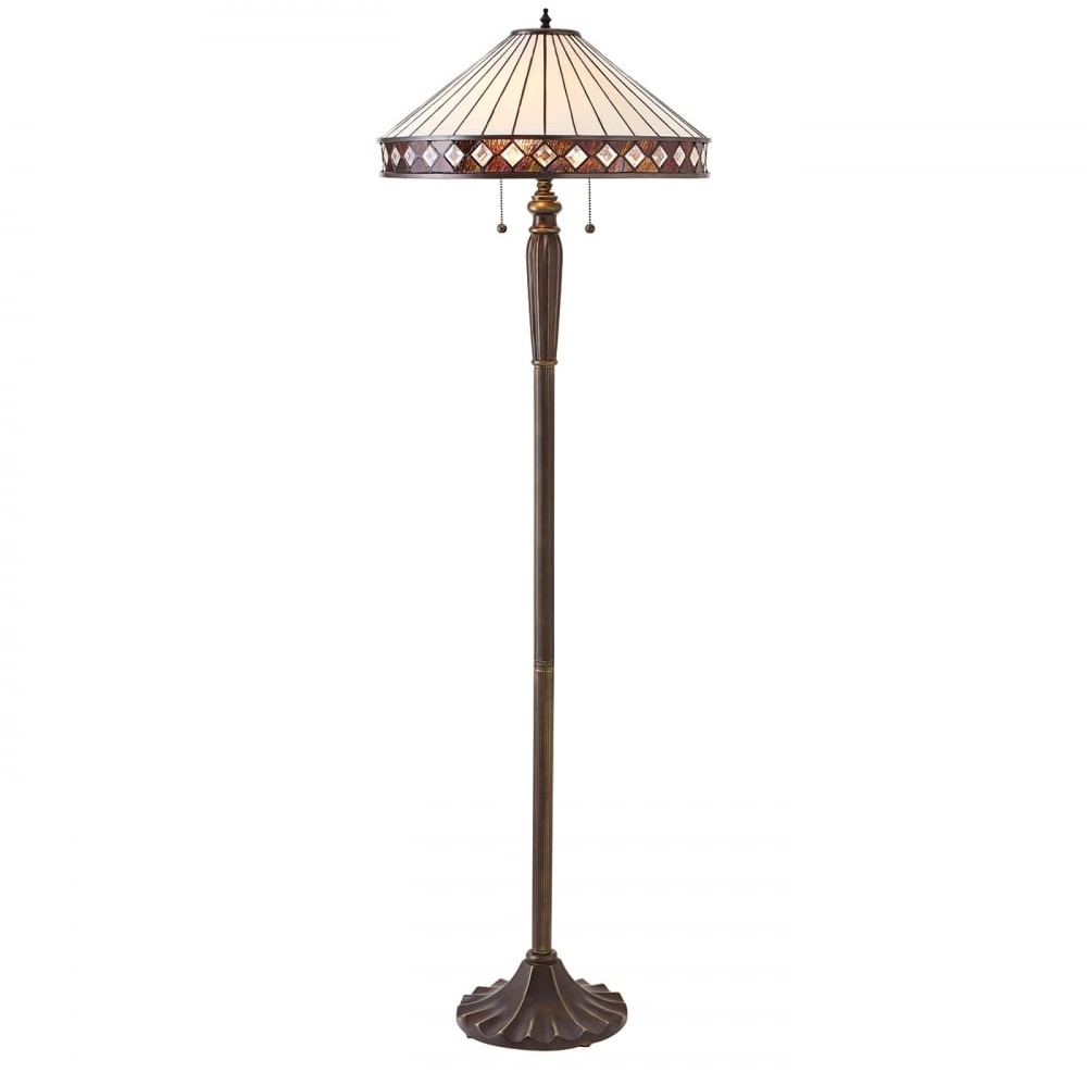Interiors Lampa stojąca TIFFANY FARGO 70936 INTERIORS Lampa stojąca TIFFANY FARGO 70936 INTERIORS