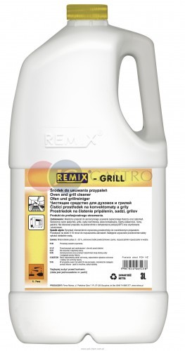 Reinex Środek do usuwania zapieczonego tłuszczu 5 l Remix Grill Remix Grill 5l