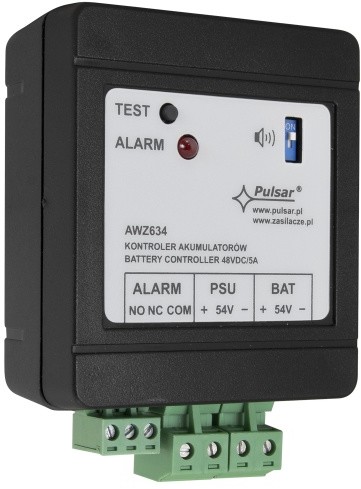 PULSAR Kontroler akumulatorów 48VDC/5A AWZ634 AWZ634