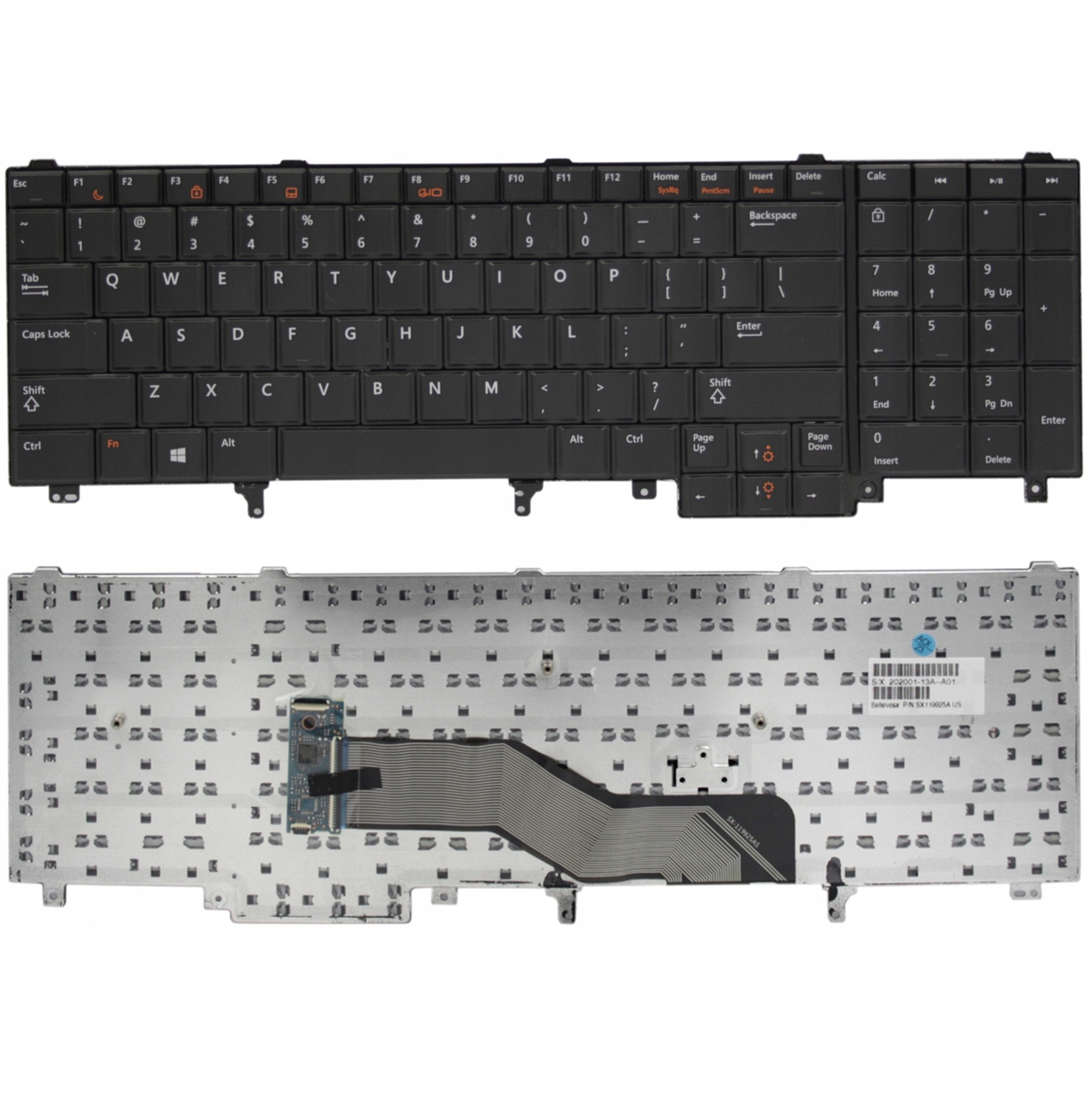 DELL Klawiatura Latitude E5530 E6520 E6530 E6540