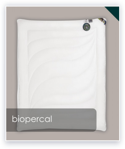 AMZ kołdry poduszki Kołdra BIO PERCAL zimowa 5E4E-58014