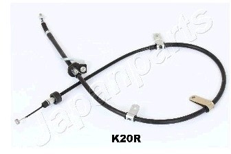JAPANPARTS Cięgno, hamulec postojowy BC-K20R