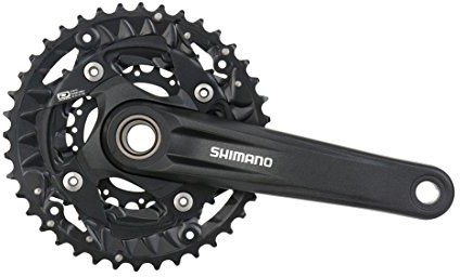 Shimano guarnitura 10-Velo cit NERA FC-MT500  3 40/30/22T 175 MM FCMT500EX002X_Gris - (GRIS)