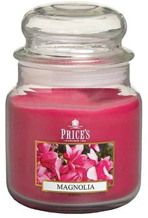 Price's Candles Prices Candles Świeca w szklanym słoju Magnolia 411 g