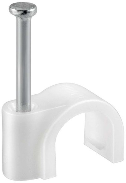Pro Pro Cable Clip - White - 7mm 4040849170799