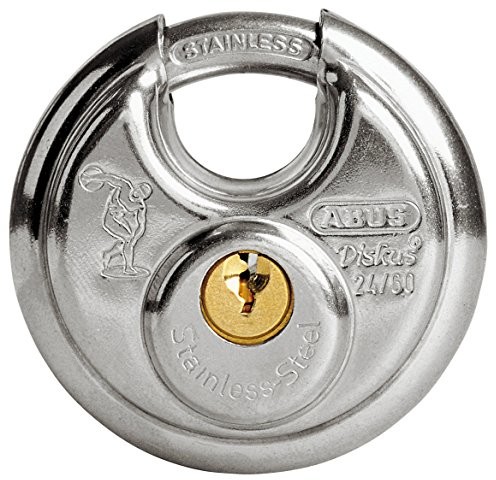 Abus ABUS 35042 Kłódka z kluczem 24/60 MM SREBRNY