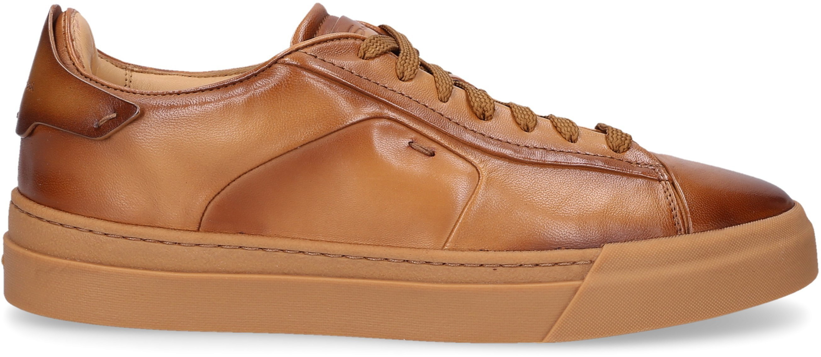 Santoni Trampki niskie 21554 skóra cielęca