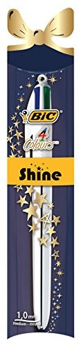 BIC 4 Colours Shine 902126 długopis automatyczny z wkładami w 4 różnych kolorach 902126
