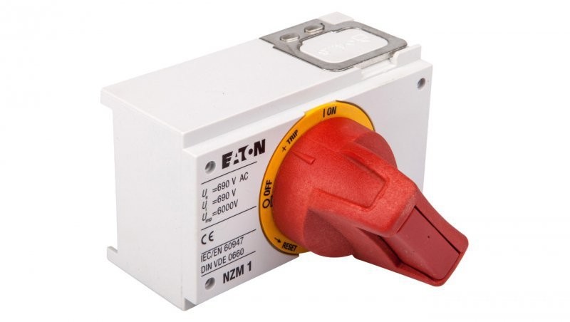 Eaton Napęd bezpośredni czerwono-żółty z blokadą NZM1-XDVR 260135 260135