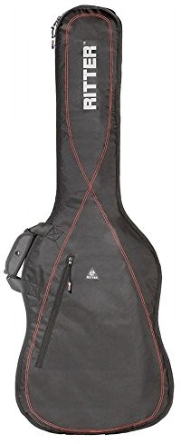 Ritter rgp2-b pod pokrowiec ochronny/pokrowiec ochronny na gitarę electrica-bajo, z materiałem, wodoodporny, kolor czarny RGP2-B BRD