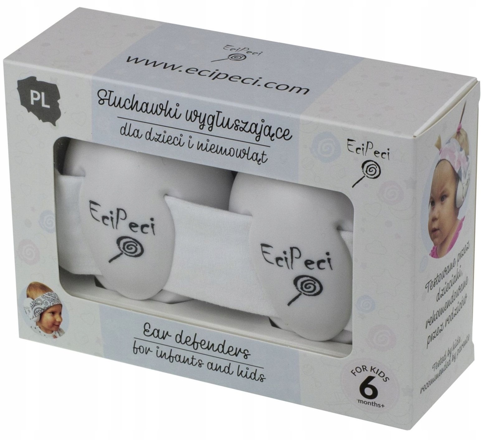EciPeci Słuchawki Wygłuszające Ochronne Dla Dzieci