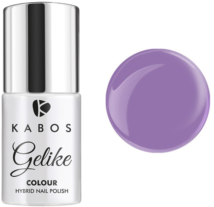 Фото - Лак для нігтів Violet Lakier hybrydowy Kabos Gelike  Milk 5ml 