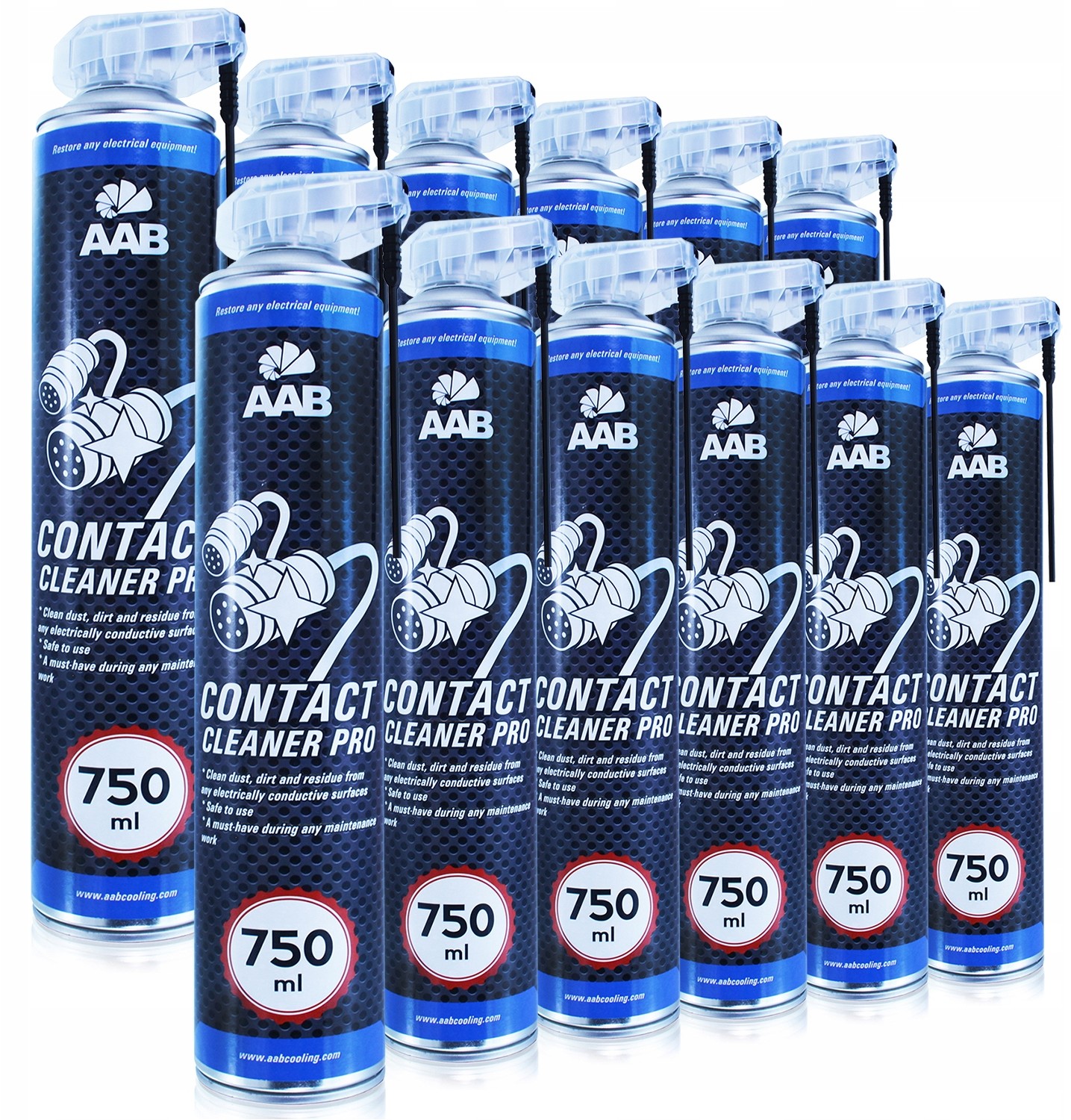 12x Contact Cleaner PRO750ml Elektryka Elektronika
