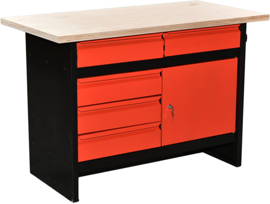 198 TOPGAR Stół warsztatowy mały wymiary 120x60x84cm) 19877541 77541-uniw