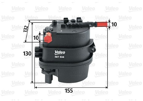VALEO Filtr paliwa 587538