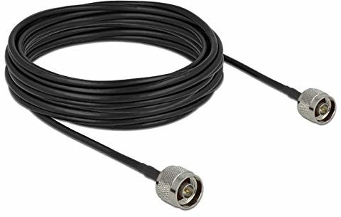 Delock kabel antenowy N wtyk do wtyczki N LMR195 10 m low loss 90424