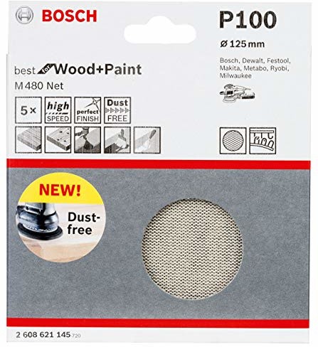 Bosch Professional tarcza szlifierska M480 Best for Wood and Paint, 2608621145